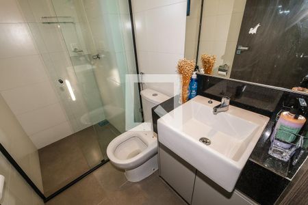 Banheiro 1 de apartamento para alugar com 1 quarto, 75m² em Santa Efigênia, Belo Horizonte