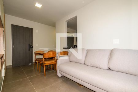 Sala de apartamento para alugar com 1 quarto, 75m² em Santa Efigênia, Belo Horizonte