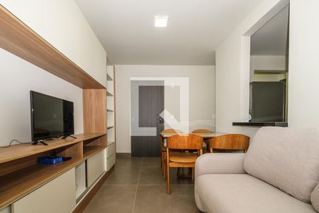 Sala de apartamento para alugar com 1 quarto, 75m² em Santa Efigênia, Belo Horizonte