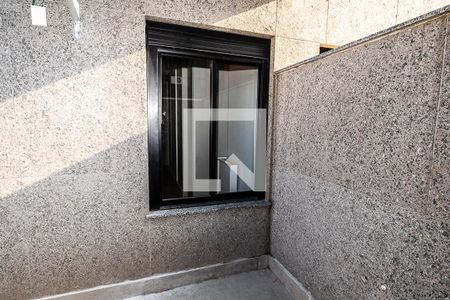 Área externa de apartamento para alugar com 1 quarto, 75m² em Santa Efigênia, Belo Horizonte