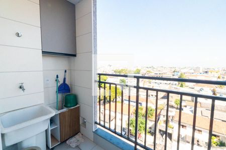 Sacada e Área de Serviço de apartamento para alugar com 1 quarto, 31m² em Vila Campestre, São Paulo