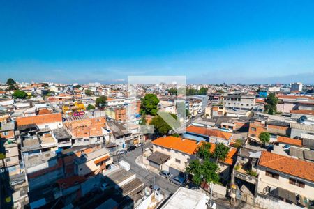 Vista da Sacada e Área de Serviço de apartamento para alugar com 1 quarto, 31m² em Vila Campestre, São Paulo