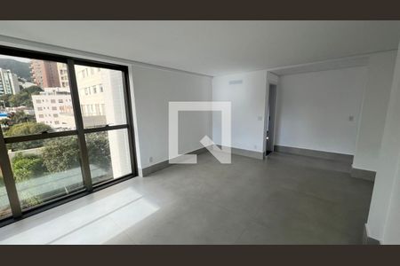 Sacada/Sala de apartamento à venda com 3 quartos, 88m² em Serra, Belo Horizonte