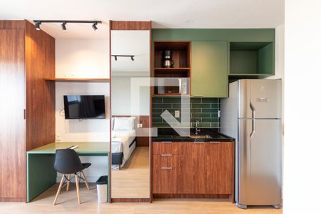 Studio de kitnet/studio para alugar com 1 quarto, 24m² em Vila Olímpia, São Paulo