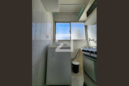 Cozinha e Área de Serviço de apartamento para alugar com 1 quarto, 37m² em Indianópolis, São Paulo