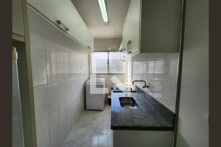 Cozinha e Área de Serviço de apartamento para alugar com 1 quarto, 37m² em Indianópolis, São Paulo
