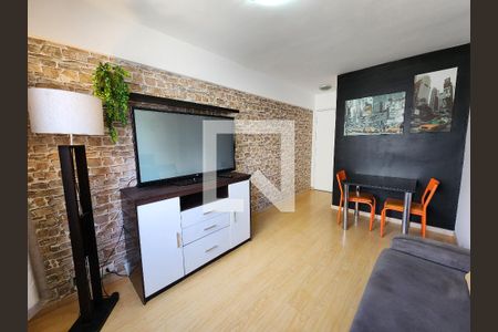 Sala/Quarto de apartamento para alugar com 1 quarto, 37m² em Indianópolis, São Paulo