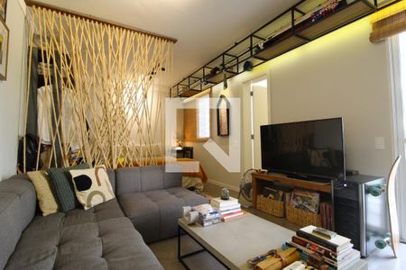 Sala/Cozinha de apartamento à venda com 1 quarto, 40m² em Vila Olímpia, São Paulo