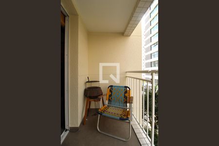 Varanda de apartamento à venda com 1 quarto, 40m² em Vila Olímpia, São Paulo