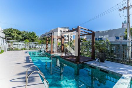 Área comum - Piscina de kitnet/studio à venda com 1 quarto, 29m² em Moinhos de Vento, Porto Alegre