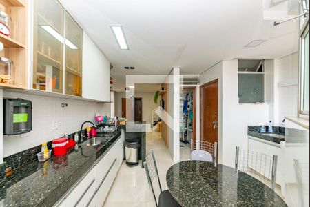 Cozinha de apartamento à venda com 3 quartos, 170m² em Padre Eustáquio, Belo Horizonte