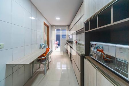 Cozinha de casa para alugar com 3 quartos, 268m² em Vila Linda, Santo André