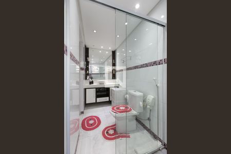 Banheiro da Suíte 1 de casa à venda com 3 quartos, 170m² em Vila Taquari, São Paulo