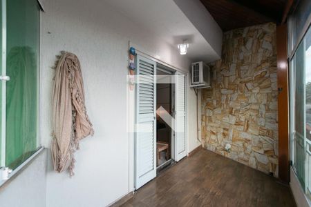 Varanda da Suíte 1 de casa à venda com 3 quartos, 170m² em Vila Taquari, São Paulo