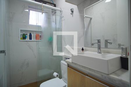 Banheiro suíte 1  de casa à venda com 2 quartos, 101m² em Jardim Itu, Porto Alegre