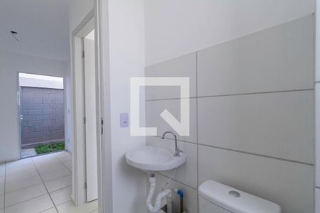 Banheiro social de apartamento à venda com 2 quartos, 49m² em Bom Jesus, Contagem