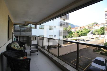 Varanda de apartamento à venda com 3 quartos, 90m² em Anil, Rio de Janeiro