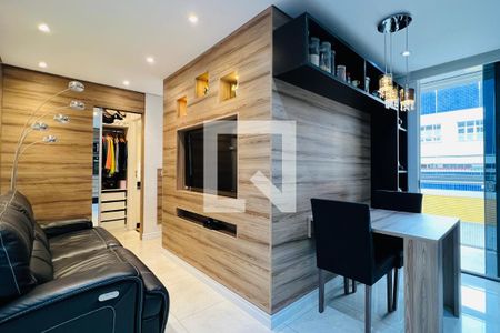 Sala de apartamento à venda com 1 quarto, 38m² em Vila Augusta, Guarulhos