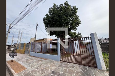 Fachada e placa de casa à venda com 3 quartos, 75m² em Campina, São Leopoldo