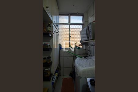 Cozinha e Área de Serviço de apartamento à venda com 2 quartos, 58m² em Barra da Tijuca, Rio de Janeiro