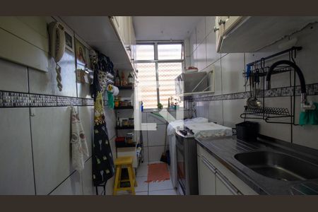 Cozinha e Área de Serviço de apartamento à venda com 2 quartos, 58m² em Barra da Tijuca, Rio de Janeiro