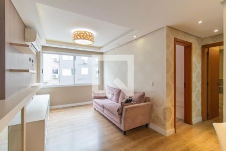 Sala de apartamento à venda com 2 quartos, 56m² em Menino Deus, Porto Alegre