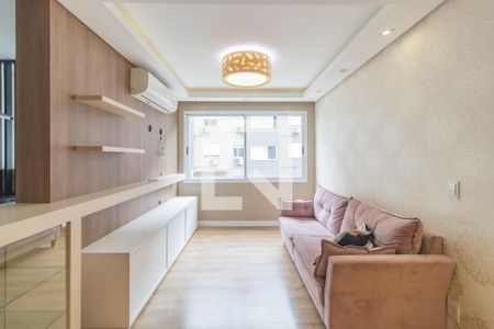 Sala de apartamento à venda com 2 quartos, 56m² em Menino Deus, Porto Alegre