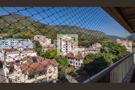 Vista da Sala de apartamento para alugar com 2 quartos, 100m² em Tijuca, Rio de Janeiro