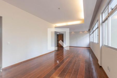Sala de apartamento à venda com 4 quartos, 175m² em Lourdes, Belo Horizonte
