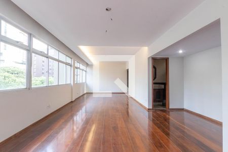 Sala de apartamento à venda com 4 quartos, 175m² em Lourdes, Belo Horizonte