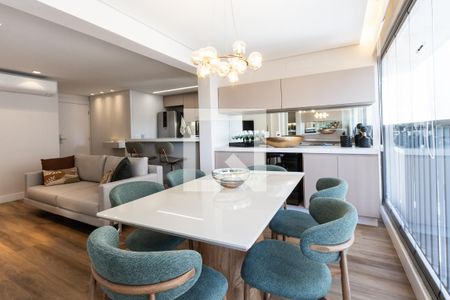 Sala de Jantar de apartamento à venda com 2 quartos, 79m² em Perdizes, São Paulo