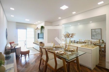 Sala de apartamento à venda com 3 quartos, 84m² em Santa Paula, São Caetano do Sul