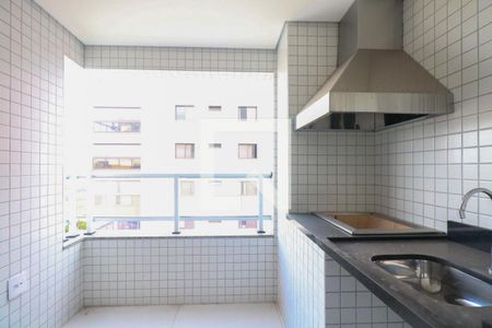Varanda Gourmet de apartamento à venda com 3 quartos, 84m² em Santa Paula, São Caetano do Sul