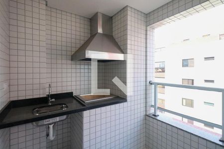 Varanda Gourmet de apartamento à venda com 3 quartos, 84m² em Santa Paula, São Caetano do Sul