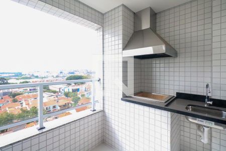 Varanda Gourmet de apartamento à venda com 3 quartos, 84m² em Santa Paula, São Caetano do Sul