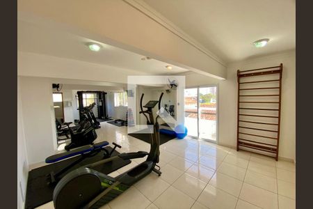 Academia de apartamento para alugar com 1 quarto, 48m² em Maracanã, Praia Grande