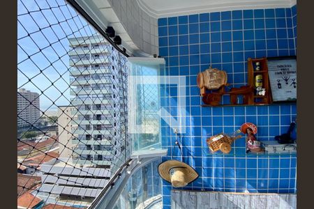 Sacada de apartamento para alugar com 1 quarto, 48m² em Maracanã, Praia Grande