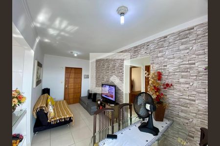 Sala de apartamento para alugar com 1 quarto, 48m² em Maracanã, Praia Grande