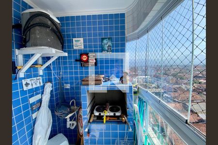 Sacada de apartamento para alugar com 1 quarto, 48m² em Maracanã, Praia Grande