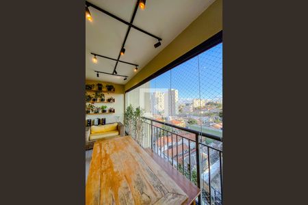 Varanda da Sala de apartamento à venda com 3 quartos, 92m² em Alto da Mooca, São Paulo