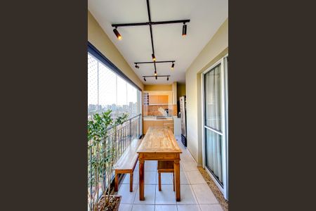 Varanda da Sala de apartamento à venda com 3 quartos, 92m² em Alto da Mooca, São Paulo