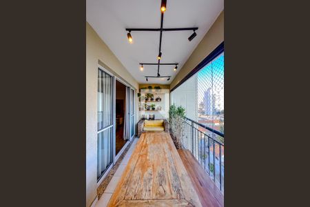 Varanda da Sala de apartamento à venda com 3 quartos, 92m² em Alto da Mooca, São Paulo