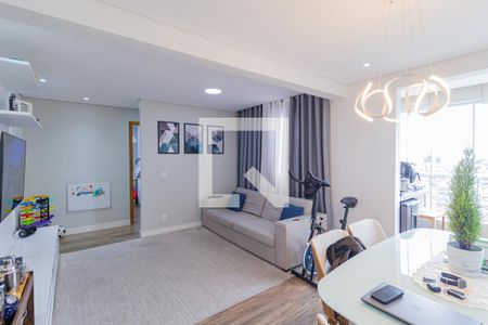 Sala de apartamento à venda com 2 quartos, 58m² em Padroeira, Osasco