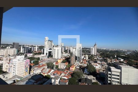 Vista da Sacada de kitnet/studio para alugar com 1 quarto, 37m² em Pinheiros, São Paulo