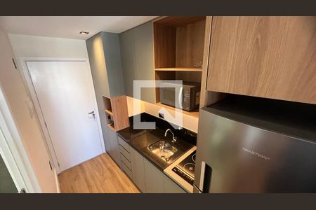 Cozinha de kitnet/studio para alugar com 1 quarto, 37m² em Pinheiros, São Paulo