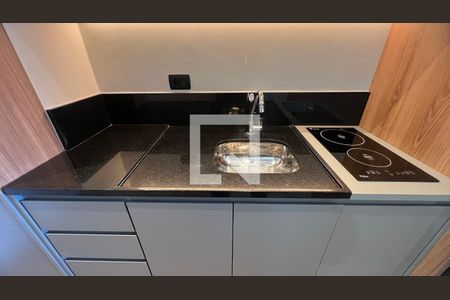 Cozinha de kitnet/studio para alugar com 1 quarto, 37m² em Pinheiros, São Paulo
