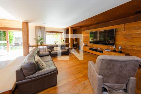 Sala de casa à venda com 5 quartos, 444m² em Belvedere, Belo Horizonte