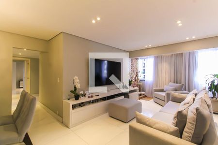 Sala de apartamento à venda com 3 quartos, 114m² em Belenzinho, São Paulo