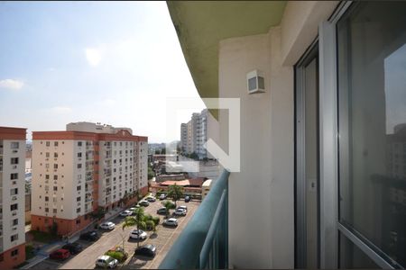 Varanda da Sala de apartamento para alugar com 2 quartos, 63m² em Campinho, Rio de Janeiro