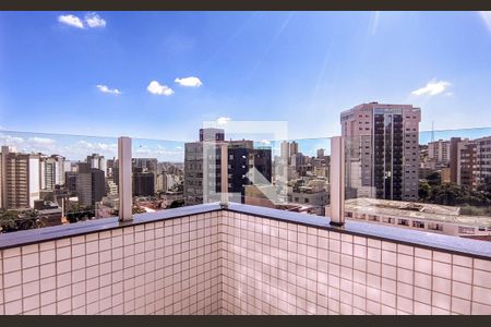 Varanda da Suíte 2 de apartamento à venda com 4 quartos, 200m² em Serra, Belo Horizonte